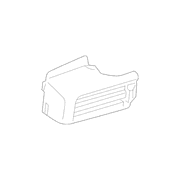 Instrument Panel Molding Bolster - Left