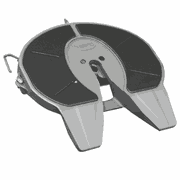 Fifth Wheel Assembly, Complete, Hld Int, FW31, 8.00 in