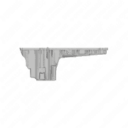 Oil Sump - DD13 EPA07/EPA10/GHG17, Rear Sump