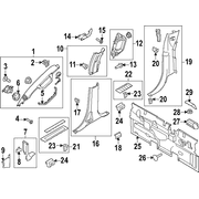 Interior Grab Bar Assist Handle - Left, Right