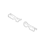 Floor Pan Crossmember Sidemember - Left, Front