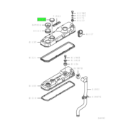 Mitsubishi FUSO® Truck Parts | Engine | Rocker Cover And Breather