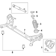 Coil Spring - Right, Rear