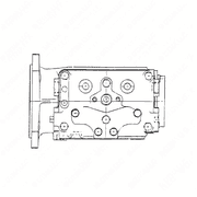 Air Compressor - 16.5 CFM, B-W TF, 750 Flange Mount, Series 60