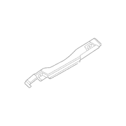 Exterior Door Handle Base Reinforcement - Right, Rear
