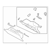 Box Glove Compartment <br>A combination of parts that make up the complete Onyx