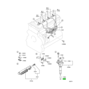 GASKET,FUEL INJECTION NOZZLE 1