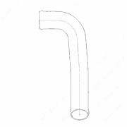 Water Bypass Tube for S60 14L DDEC VI EPA07