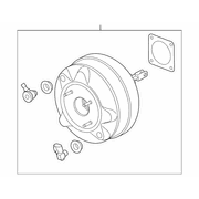 Power Brake Booster Auto Transmission (AT)