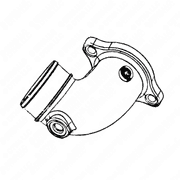 Water Pump Outlet Elbow for S60 14L EPA07