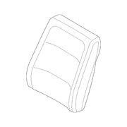 Seat Back Cushion Cover - Right, Front