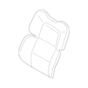 Onyx Seat Cover <br>A used to replace the original equipment Back cushion of a vehicles