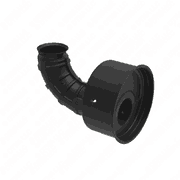 Air Scoop Outlet - Exhaust ATS DD13 GHG14