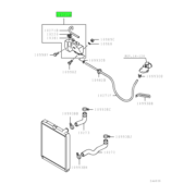 TANK ASSY,RADIATOR CONDENSER 1