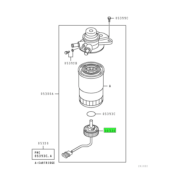 SENSOR,FUEL FILTER 1