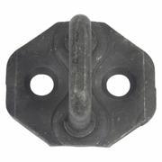 Door Lock Striker Plate - Back, Lower, Center