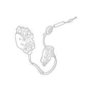 Latch Actuator - Right, Front