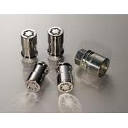 Chrome Plated Wheel Lock Kit for Exposed Lugs