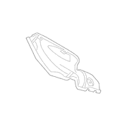 Catalytic Converter Heat Shield - 2.0L