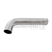 PIPE-EXHAUST 90DEG 5" STL CHR OD/ID