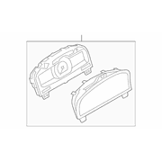 Instrument Cluster - 2.5L (AT)