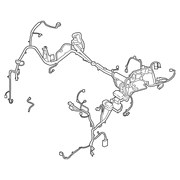 Engine Compartment Wiring Harness Wire - 2.7L