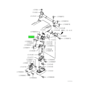 BRACKET,EGR VALVE 1