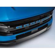 TufSkinz Velocity Blue Grille Letters