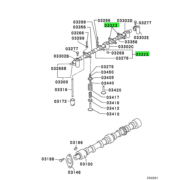 ROCKER ARM,INLET & EXHAUST VALVE 1