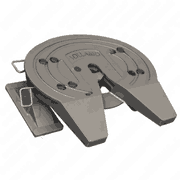 Fifth Wheel - 11.25 in. Height, 3.5 in. KP