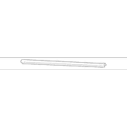 Door Window Belt Weatherstrip - Left, Front