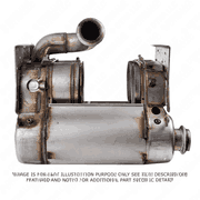 DOC/SCR Kit with Gasket and Clamps