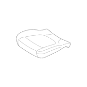 Seat Cover Cushion - Right, Front
