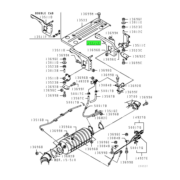 BRACKET,EXHAUST MUFFLER 1