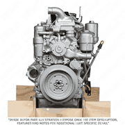 3/4 Engine MBE906 6.4L EPA04 902919 Without Constant Throttle with Flywheel Housing