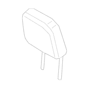 Cover And Pad Headrest - Left, Right, Rear