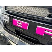 Pink Grille Lettering