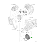 PULLEY,CRANKSHAFT 1