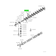 SCREW,VALVE GEAR TRAIN 1