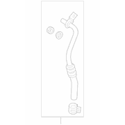 Oil Cooler Tube Automatic Transmission Hose (AT)