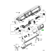 PANEL ASSY,INSTRUMENT,UPR CTR 1