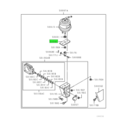 RETAINER,EXHAUST BRAKE CHAMBER 2