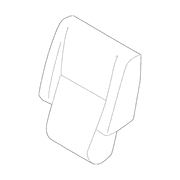 Seat Back Cushion Cover - Right, Rear