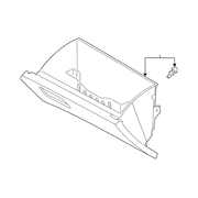 Glove Box Compartment Side - Passenger