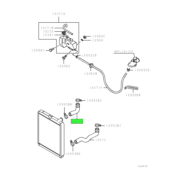 HOSE,RADIATOR,UPR 1