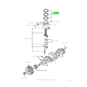 RING SET,PISTON 1