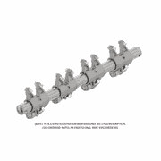 Rocker Arm Shaft, Exhaust