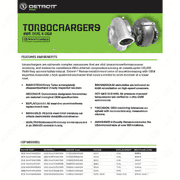 Remanufactured Turbocharger for DD13 GHG17 12L