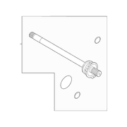 Cv Intermediate Shaft Jackshaft - Front 2.5L