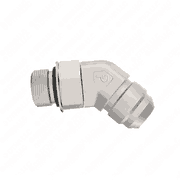 45 Degree Elbow with Viton O-Ring, Sizes 8-6